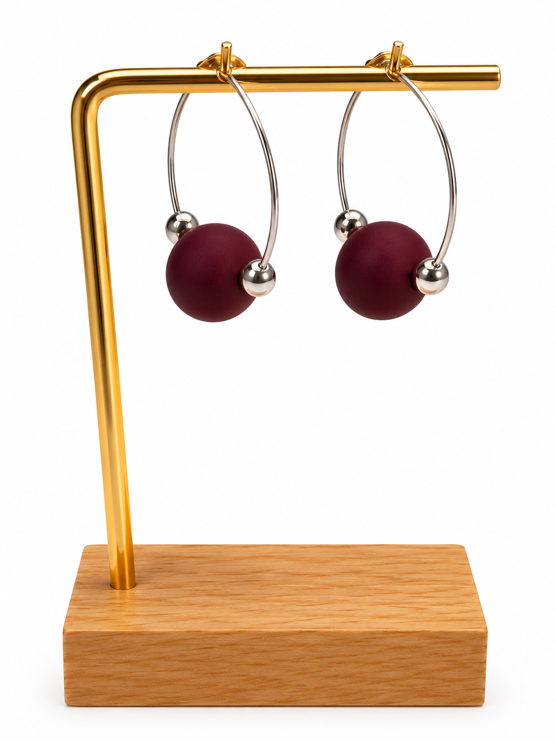 The Danielle Silver hoops