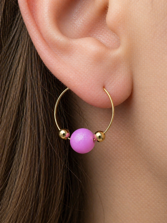 The Leanne Hoop Earring