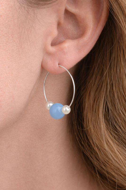 The Sarah Hoop Earrings